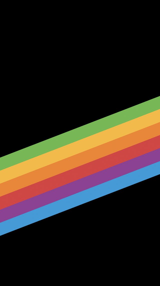 iPhone X wallpapers, iPhone 8, iOS11, rainbow, retina, 4k, HD, WWDC 2017 (vertical)