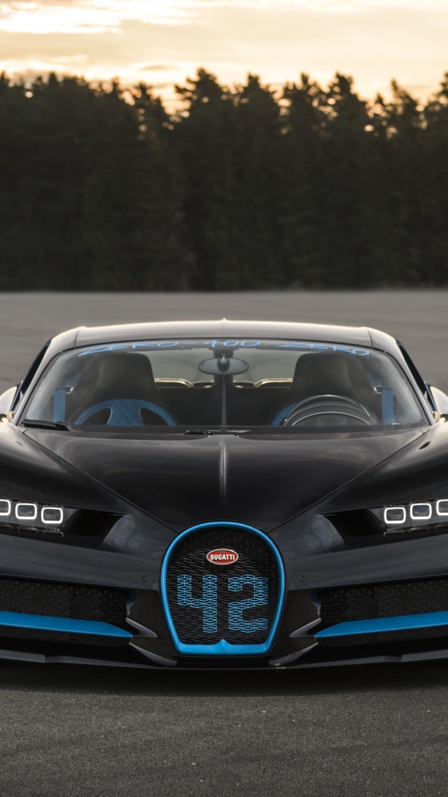 Bugatti Chiron, hypercar, 5k (vertical)