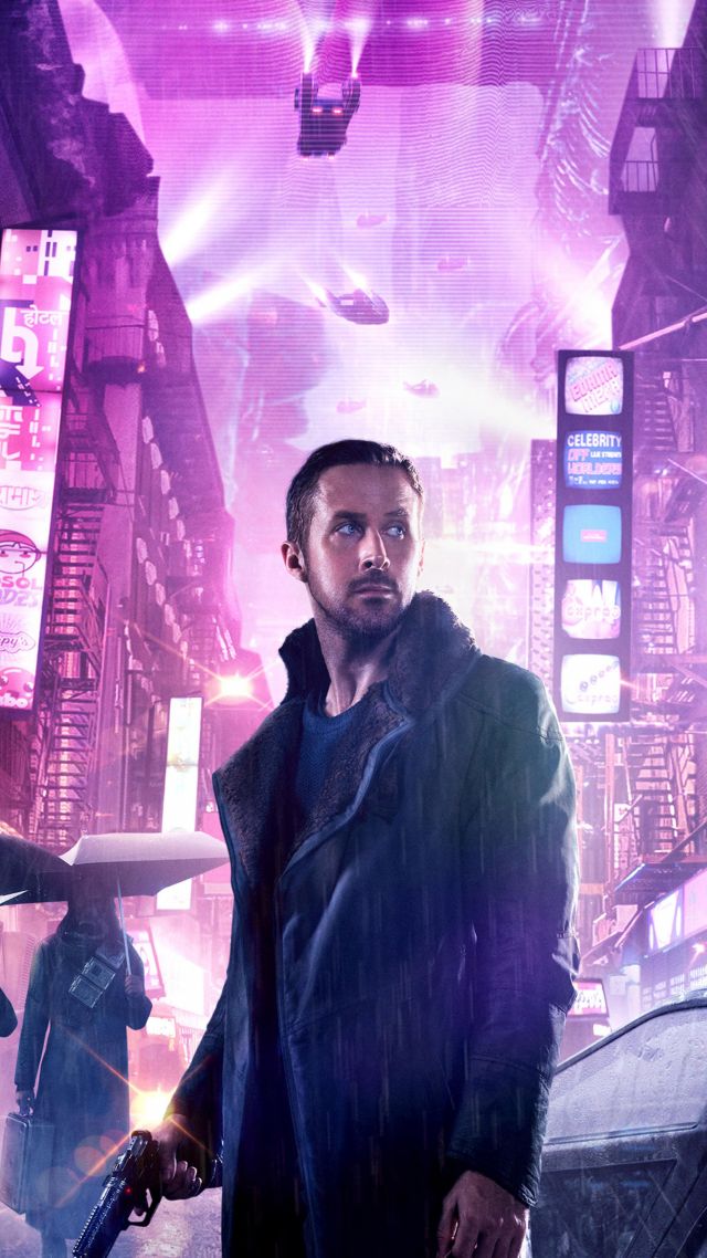 Blade Runner 2049, Ryan Gosling, 4k (vertical)