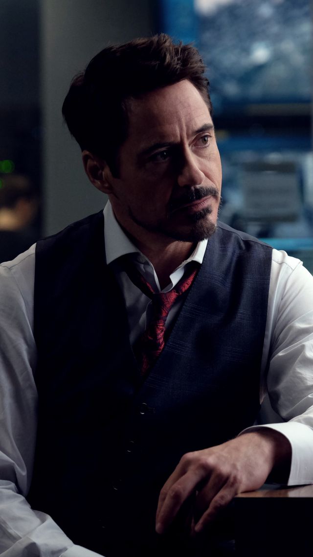Avengers: Infinity War, Robert Downey Jr., Iron Man, Tony Stark, 4k (vertical)