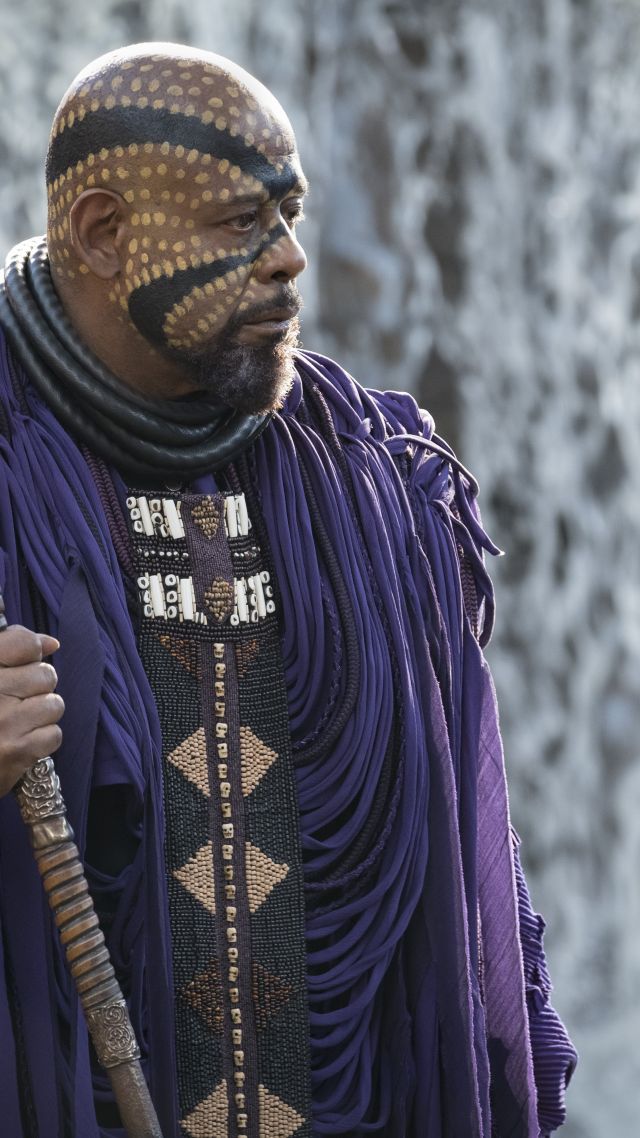 Black Panther, Forest Whitaker, 5k (vertical)