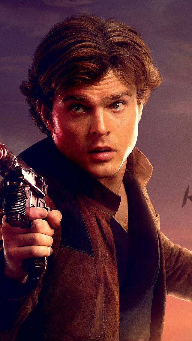 Solo: A Star Wars Story, Han Solo, 4K, 5K (vertical)