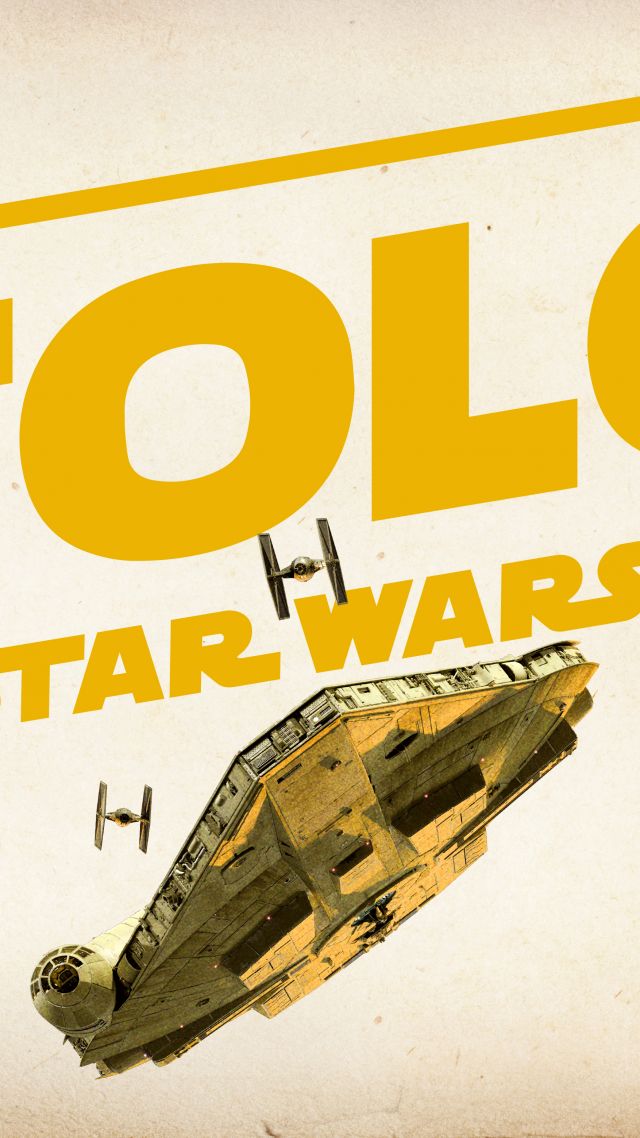 Solo: A Star Wars Story, Logo, poster, 6K (vertical)