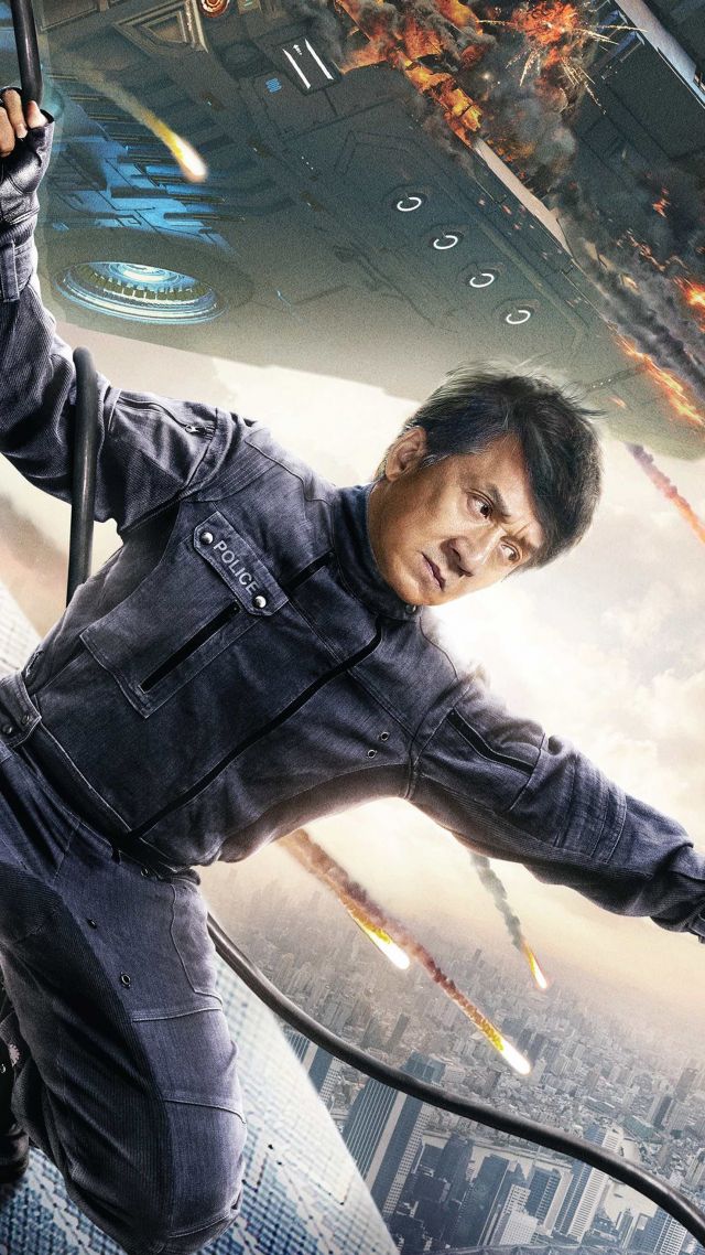 Bleeding Steel, Jackie Chan, poster, 4K (vertical)
