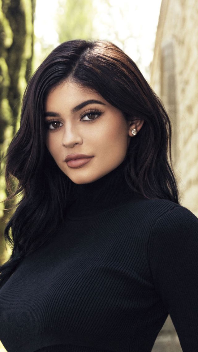 Kylie Jenner, beauty, 4K (vertical)