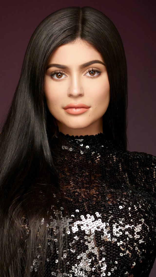 Kylie Jenner, beauty, 4K (vertical)