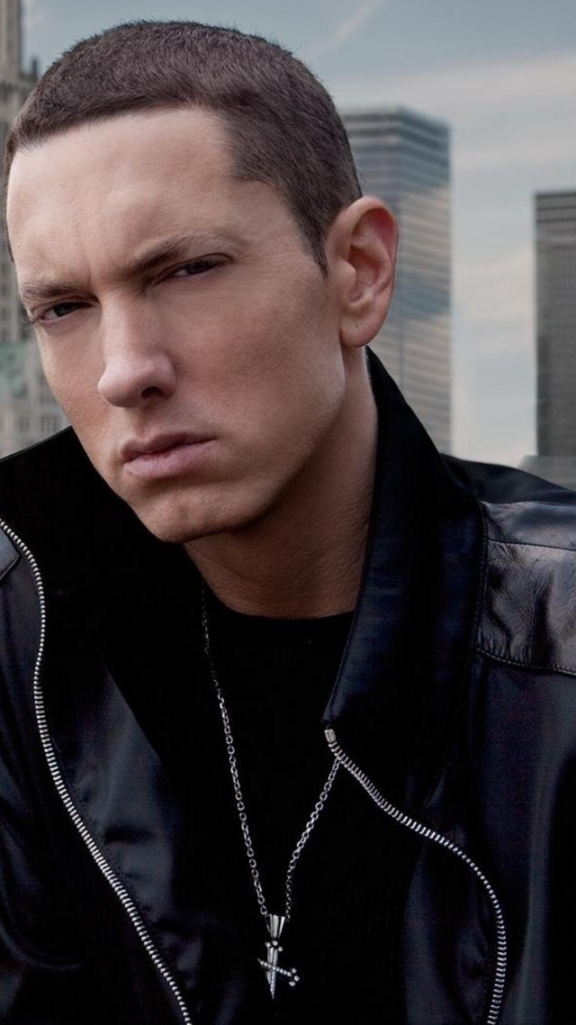 Eminem, singer, rapper, actor, 4K (vertical)