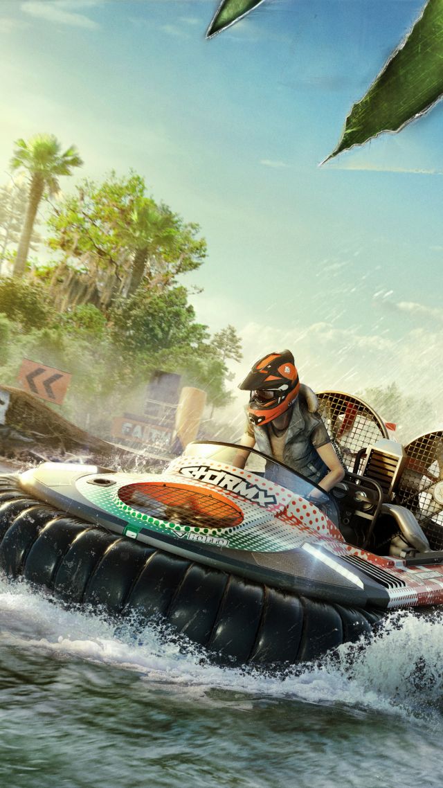 Gator Rush, The Crew 2, Gamescom 2018, artwork, 4K (vertical)