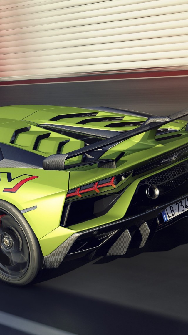 Lamborghini Aventador SVJ, 2019 Cars, supercar, HD (vertical)