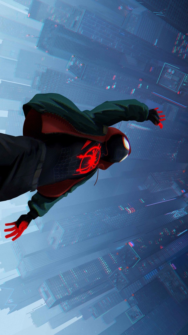 Spider-Man: Into the Spider-Verse, 8K (vertical)