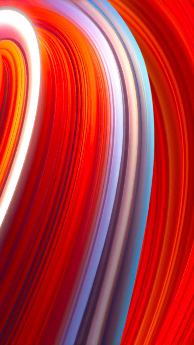 Wallpaper Xiaomi Mi Mix 3, abstract, colorful, OS #20775