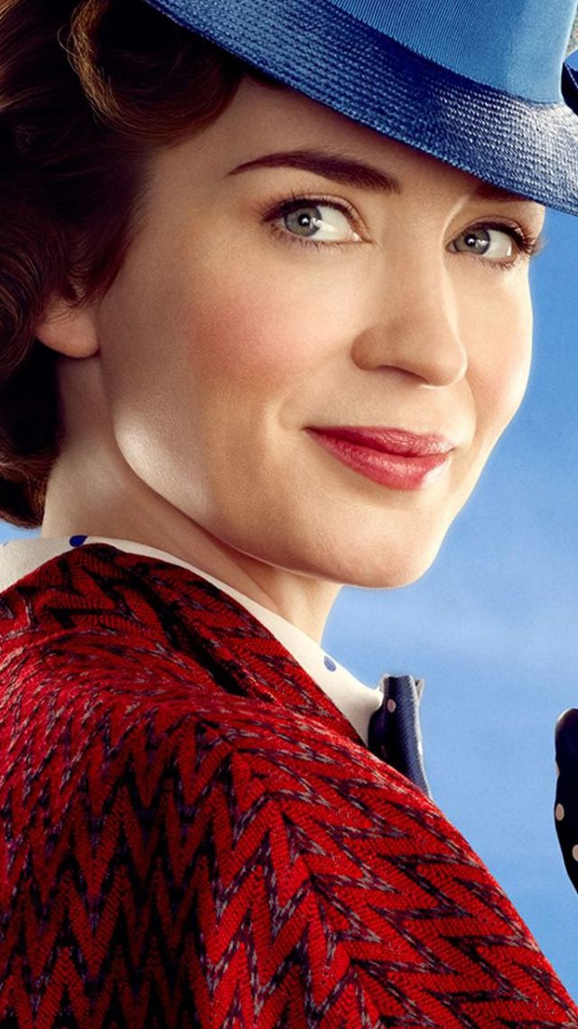 Mary Poppins Returns, Emily Blunt, poster (vertical)