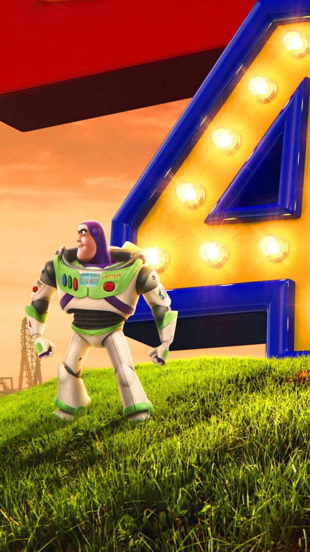 Toy Story 4, poster, HD (vertical)