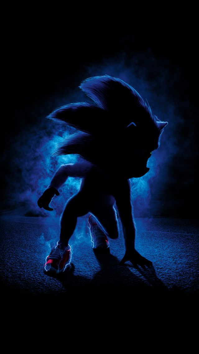 Sonic the Hedgehog, poster, 8K (vertical)
