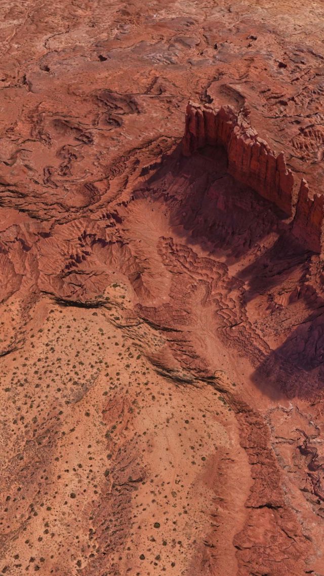 Monument Valley, Utah, Google Pixel 4, Android 10, 4K (vertical)