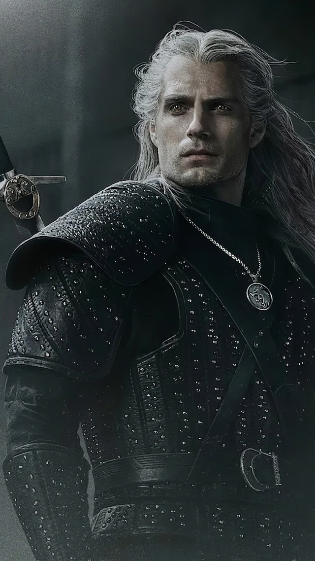 The Witcher, poster, Henry Cavill, 5K (vertical)