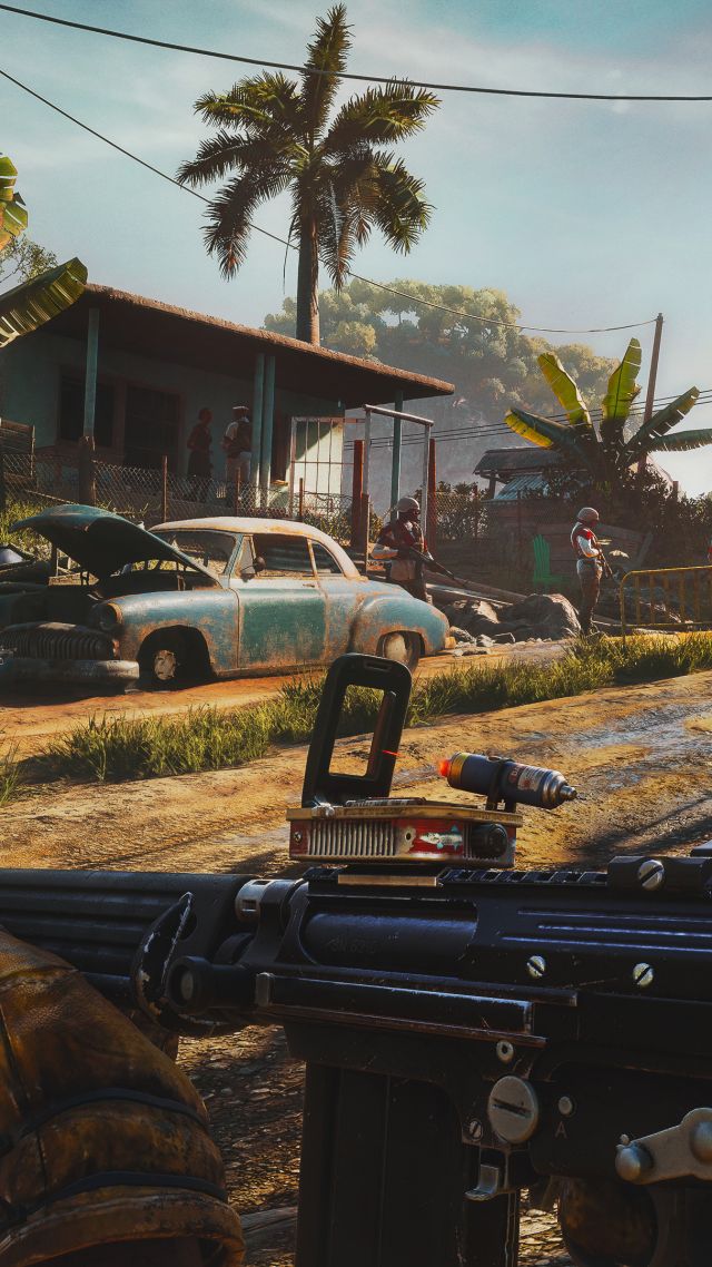 Far Cry 6, screenshot, 4K (vertical)