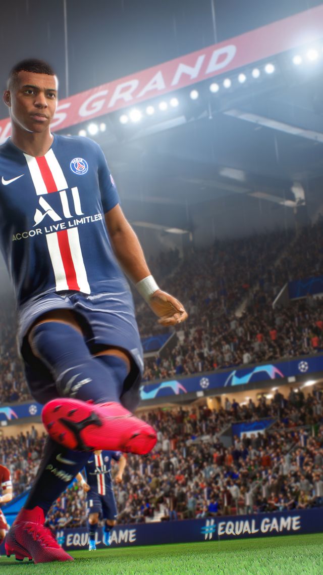 FIFA 21, screenshot, 4K (vertical)