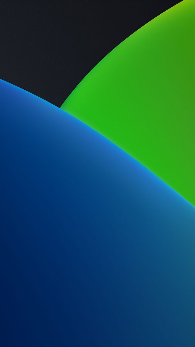 Apple CarPlay, blue, green, dark (vertical)