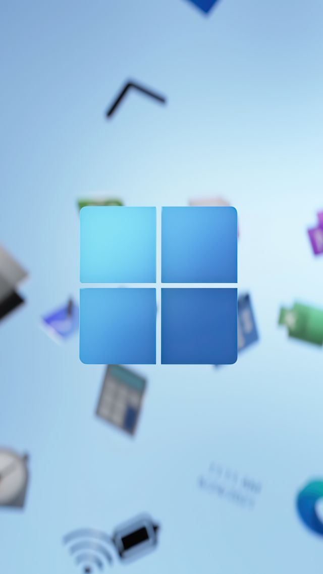 Windows 11, Microsoft, 4K (vertical)