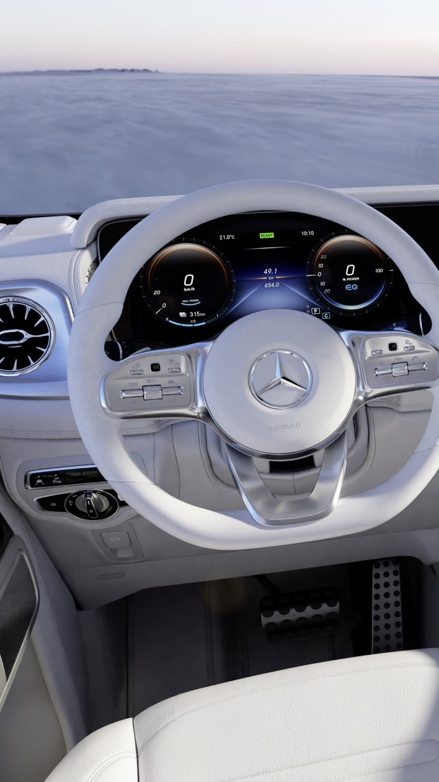 Mercedes-Benz EQG, Munich Motor Show 2021, SUV, electric cars, 2021 cars, 4K (vertical)