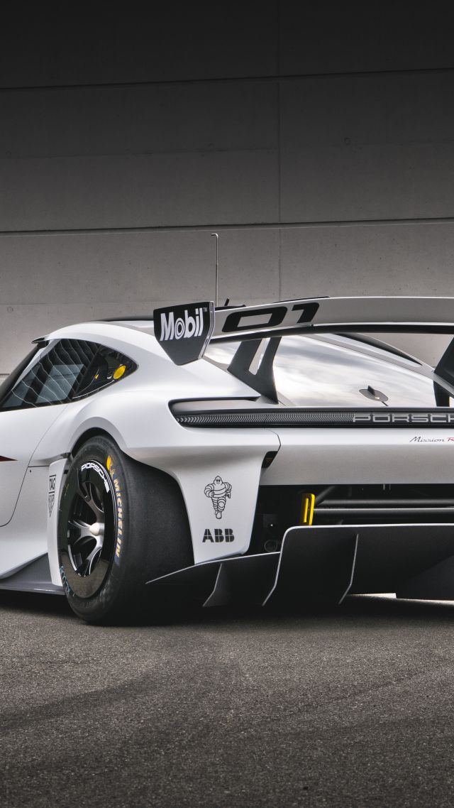 Porsche Mission R, Munich Motor Show 2021, electric cars, racing cars, 2022 cars, 5K (vertical)