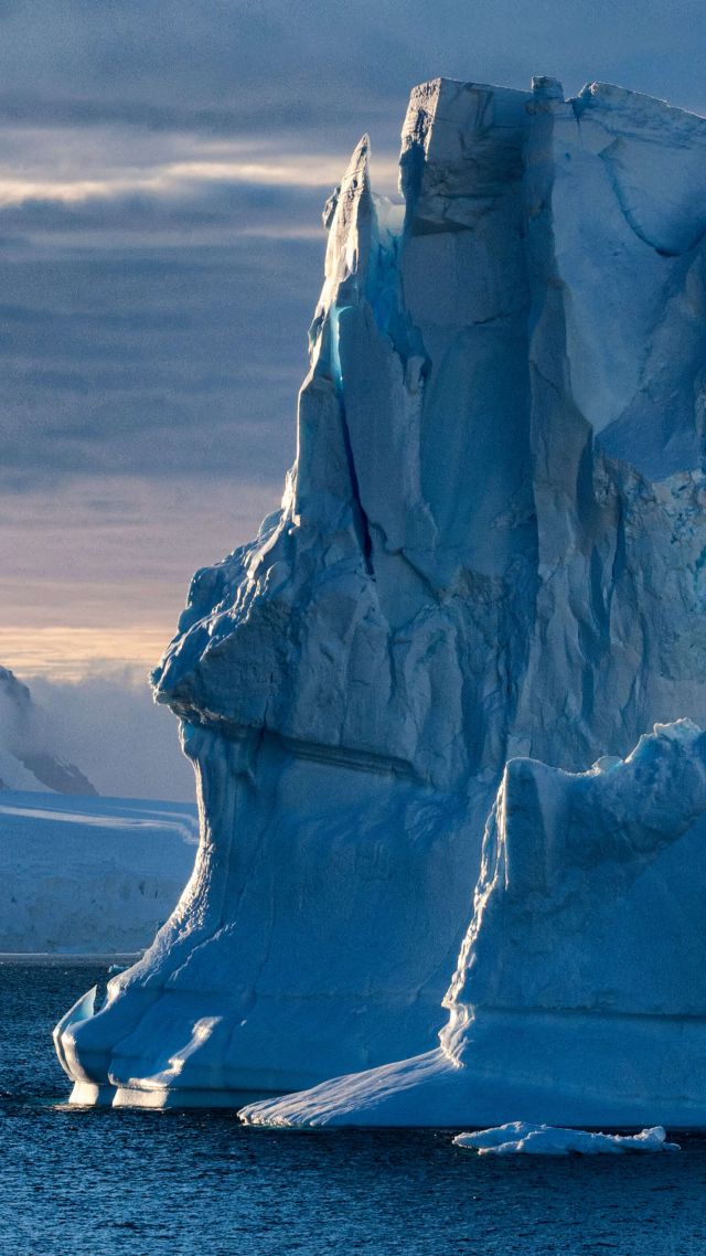 ice, glacier, 5K (vertical)