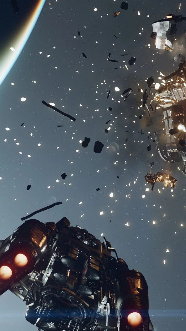 Starfield, screenshot, 4K (vertical)