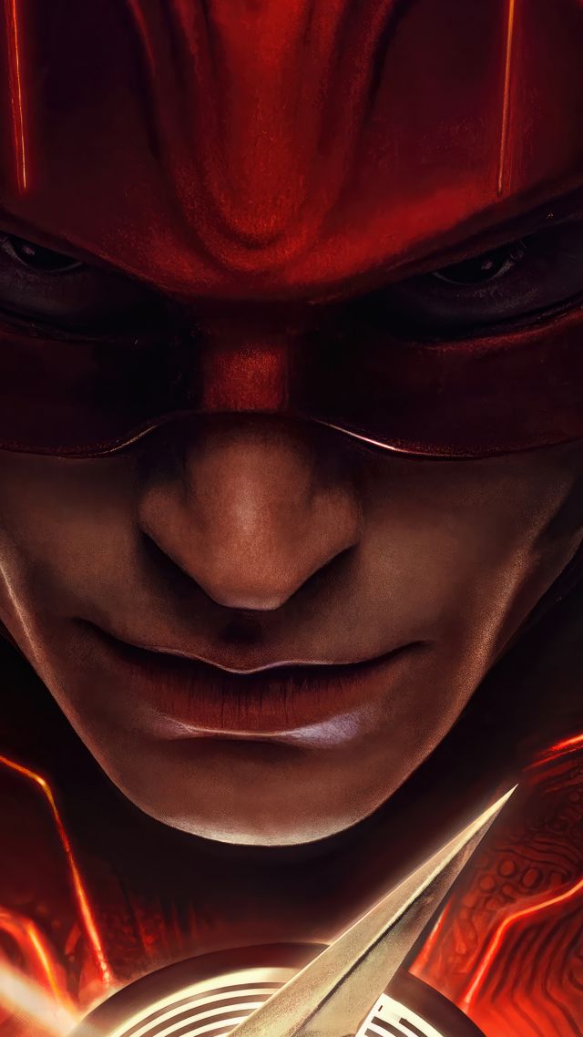 The Flash 2023, poster, 4K (vertical)