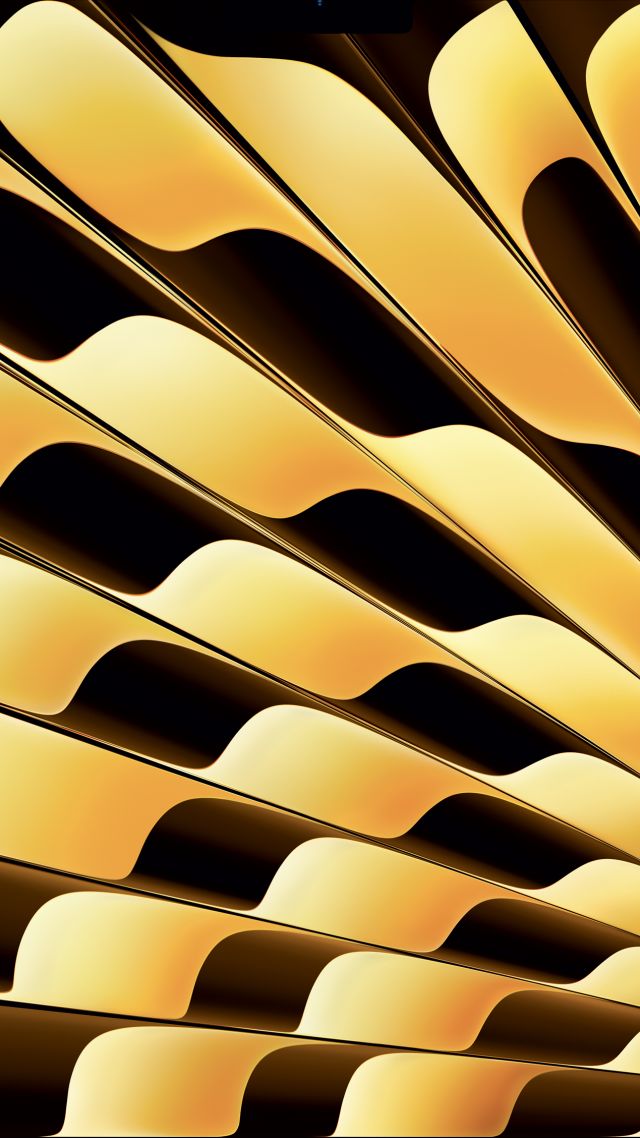 MacBook Air 2023, gold, WWDC 2023, abstract, 4K (vertical)