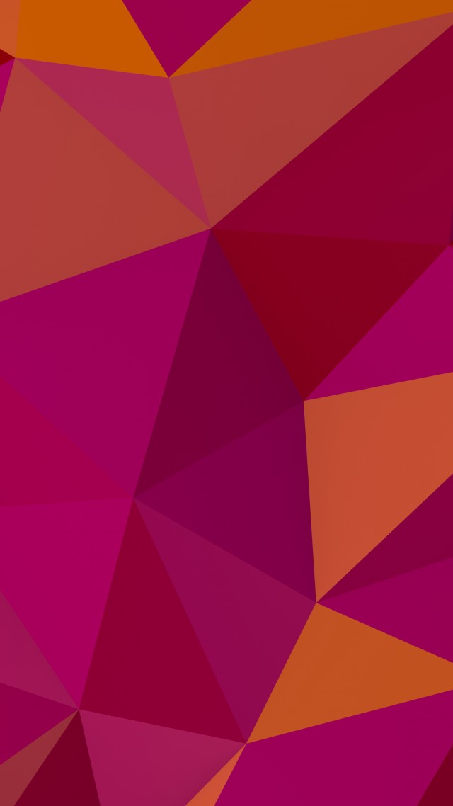 polygon, 4k, 5k wallpaper, 8k, pink, orange, background, pattern (vertical)