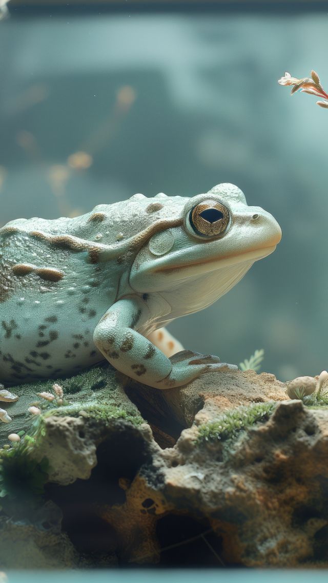 frog, green (vertical)