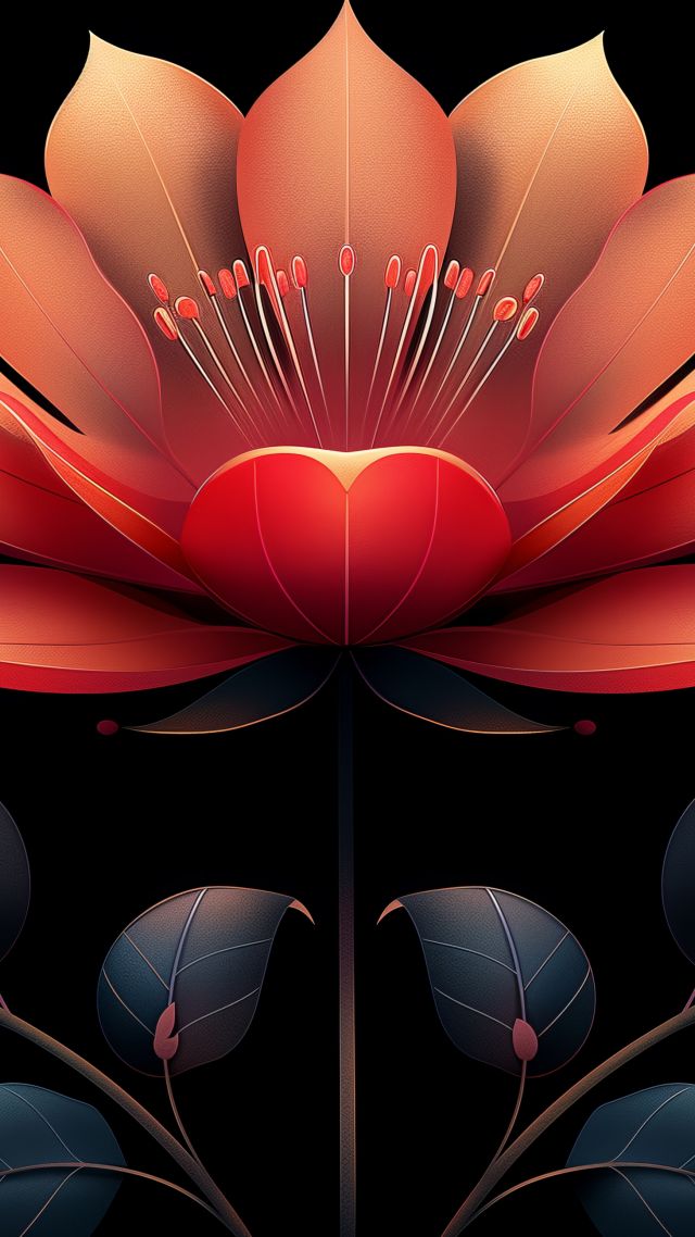 flowers wallpaper, blossoms, blooms, background for mobile wallpaper (vertical)