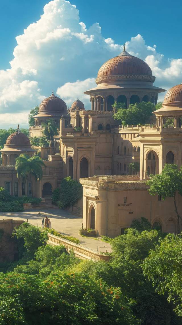 temples wallpaper, ancient, sacred sites, background for mobile wallpaper (vertical)