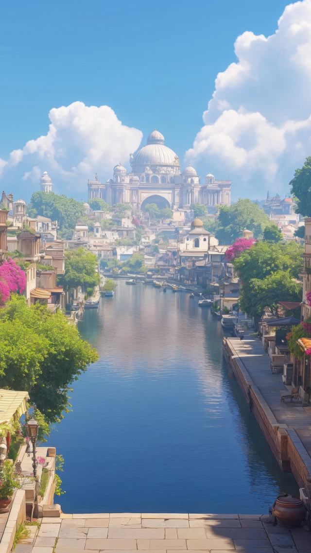 temple architecture wallpaper, ancient ruins, sacred sites, background for mobile wallpaper (vertical)