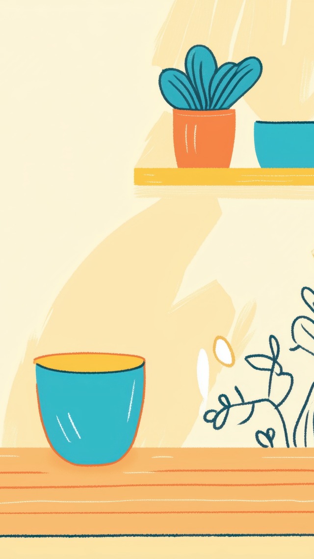 study wallpaper, back to school, learning environment, background for mobile wallpaper (vertical)