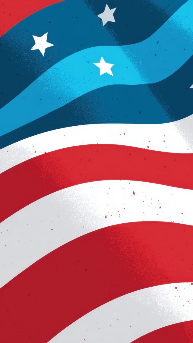 american flag wallpaper, american flag clip art, stars and stripes, background for mobile wallpaper (vertical)