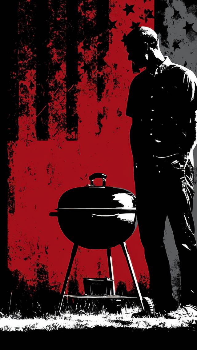 american flag wallpaper, dark wallpaper, summer party, background for mobile wallpaper (vertical)