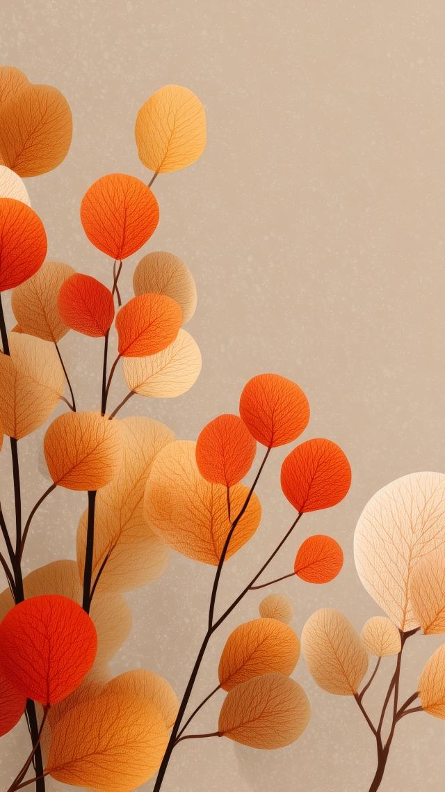 fall colors wallpaper, leaf peeping, outdoor adventures, background for mobile wallpaper (vertical)