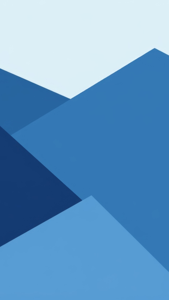 flat blue color wallpaper, abstract shapes, abstract forms, background for mobile wallpaper (vertical)