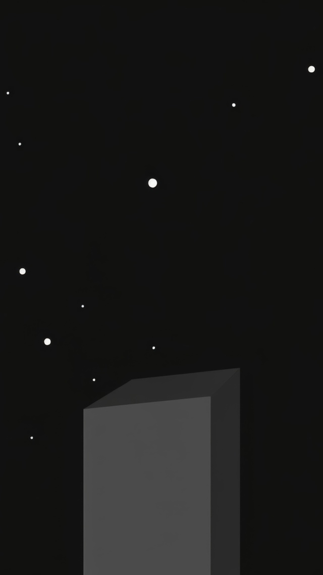 simple black background wallpaper, negative space, monochrome style, background for mobile wallpaper (vertical)