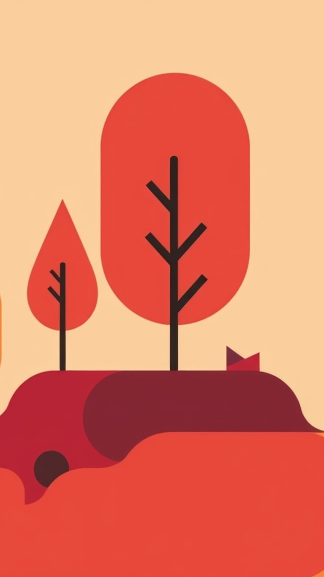 minimalist computer wallpaper wallpaper, artistic minimalism, desktop aesthetics, background for mobile wallpaper (vertical)