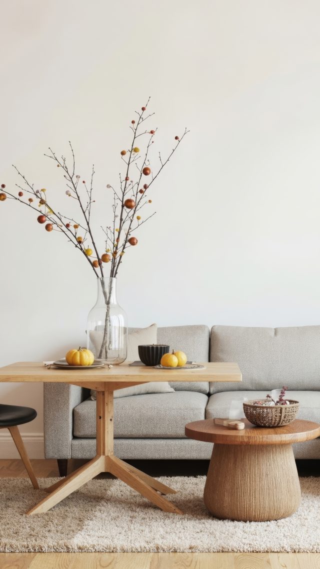 friendsgiving invitation wallpaper, grateful, holiday potluck, background for mobile wallpaper (vertical)