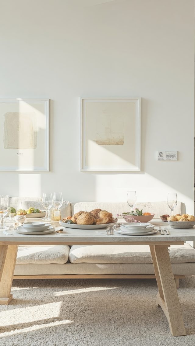 friendsgiving wallpaper, autumn table settings, thanksgiving table settings, background for mobile wallpaper (vertical)