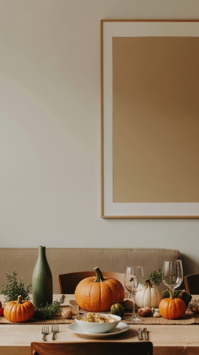 holiday gathering ideas wallpaper, festive recipes, thanksgiving recipes, background for mobile wallpaper (vertical)