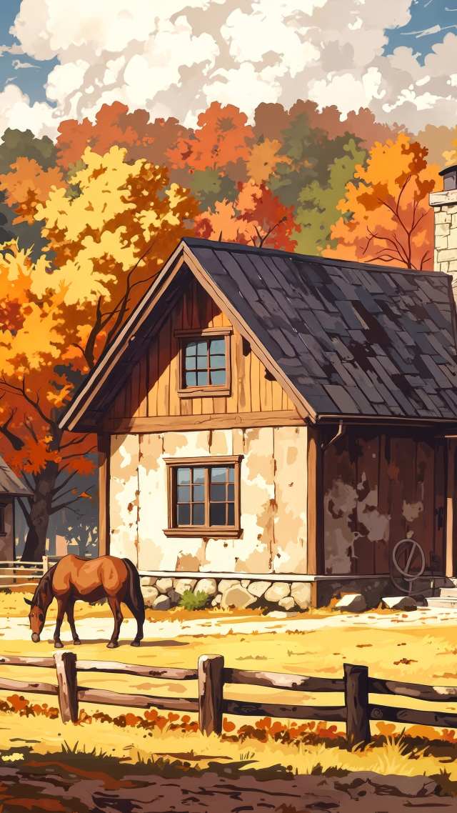 rustic farmhouse wallpaper, porch, vintage decor, background for mobile wallpaper (vertical)