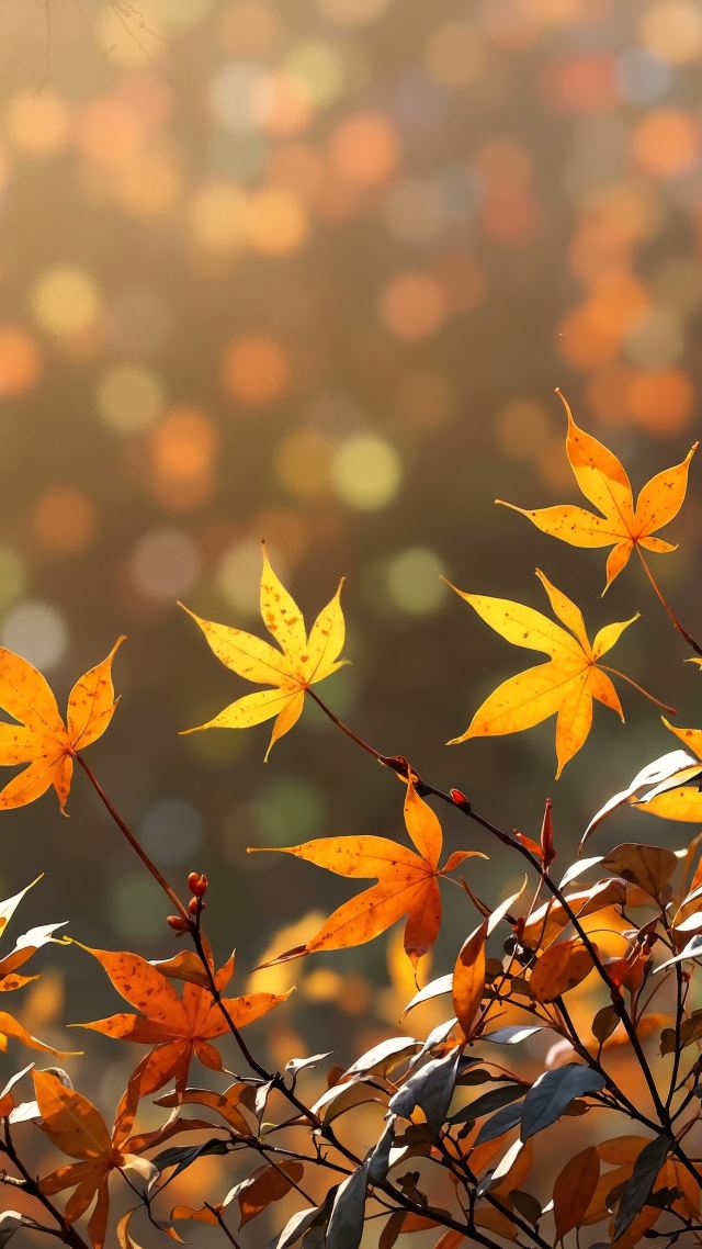 seasonal colors wallpaper, outdoor photography, picturesque landscapes, background for mobile wallpaper (vertical)