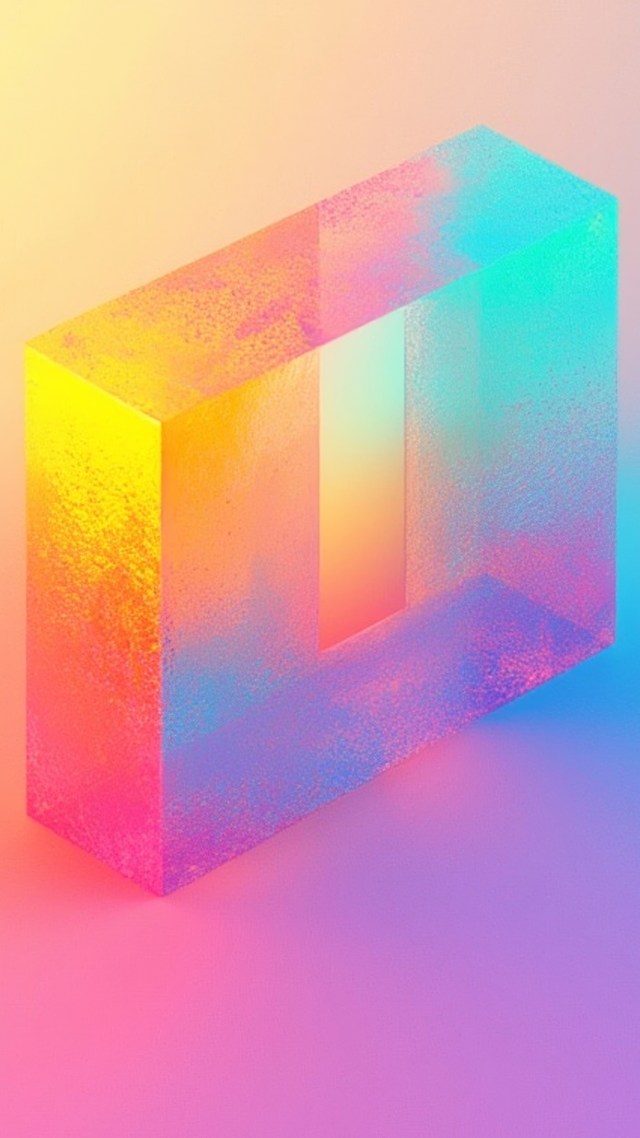 colorful glass wallpaper, liquid glass protection, modern glassware, background for mobile wallpaper (vertical)