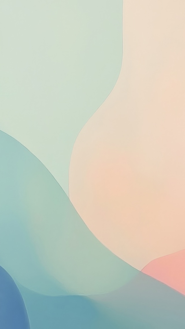 pastel aesthetic wallpaper, modern home decor, depth perception, background for mobile wallpaper (vertical)