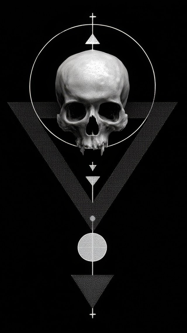 spooky images wallpaper, dark fantasy, gothic imagery, background for mobile wallpaper (vertical)